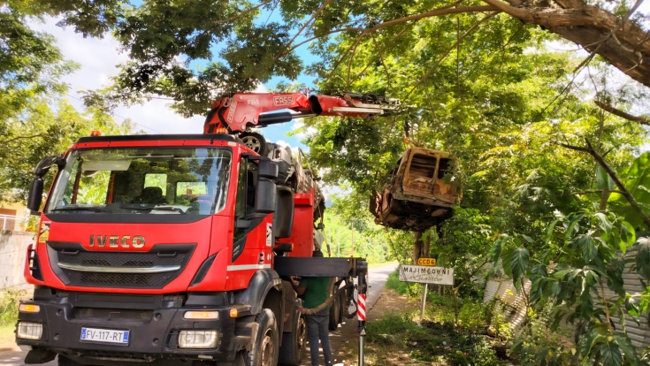 Opération Enlèvement VHU